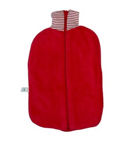 Termofor Hugo Frosch Cherry - Eco Classic Comfort s obalem z BIO bavlny na zip - červený