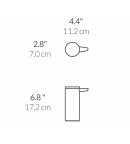 Bezdotykový dávkovač mýdla Simplehuman – 266 ml, matná černá ocel, dobíjecí