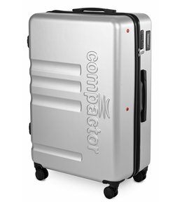 Cestovní kufr Compactor Hybrid Luggage XL Vacuum System 53,5 x 31 x 80 cm, stříbrný