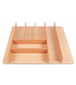 Příborník Elletipi Wood Line do zásuvky 60 cm, MDF buk, PLA N50060 18