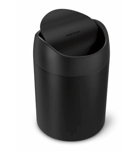 Stolní odpadkový koš Simplehuman CW2100, objem 1,5L, černý