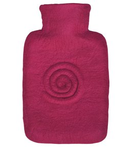 Termofor Hugo Frosch Classic s plstěným obalem ze 100 % ovčí vlny merino – Spirale