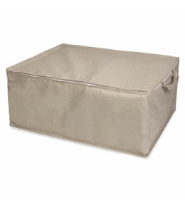 Úložný box na peřinu a textil Compactor SANDY 50 x 70 x 30 cm, béžový